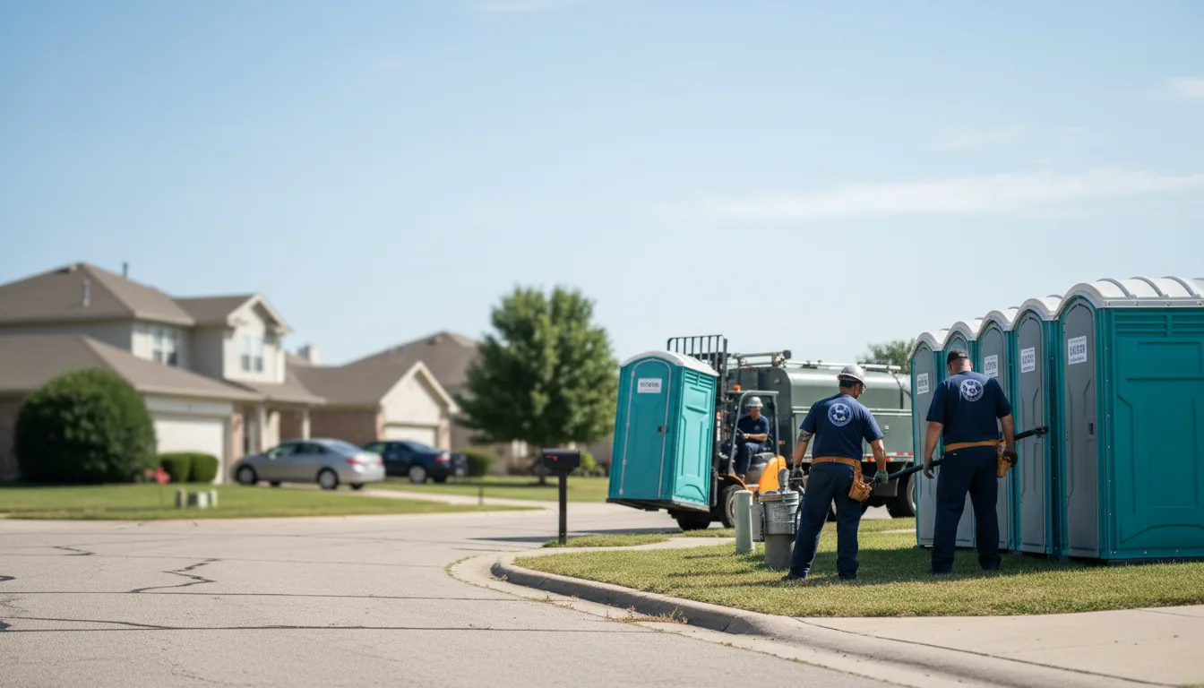 Porta Potty Rental in Gene Autry, OK near me